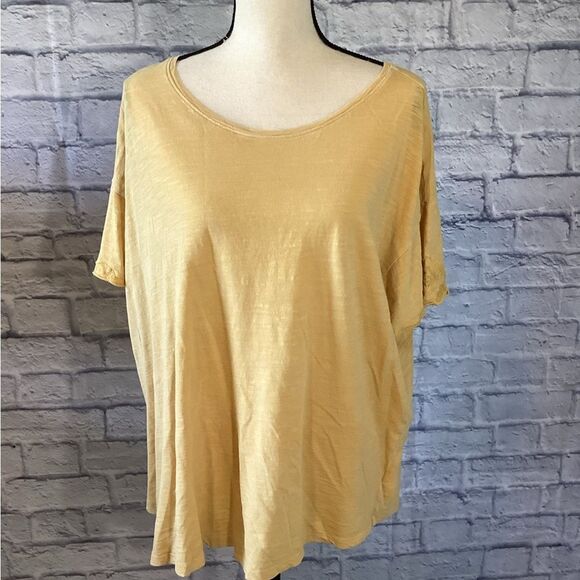 Old Navy - Casual Yellow Women's Top - XXL - Picture 1 of 6